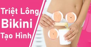 Các mẫu triệt lông bikini tạo hình cực choáy cho phái nữ