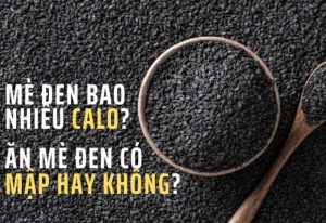 mè đen bao nhiêu calo